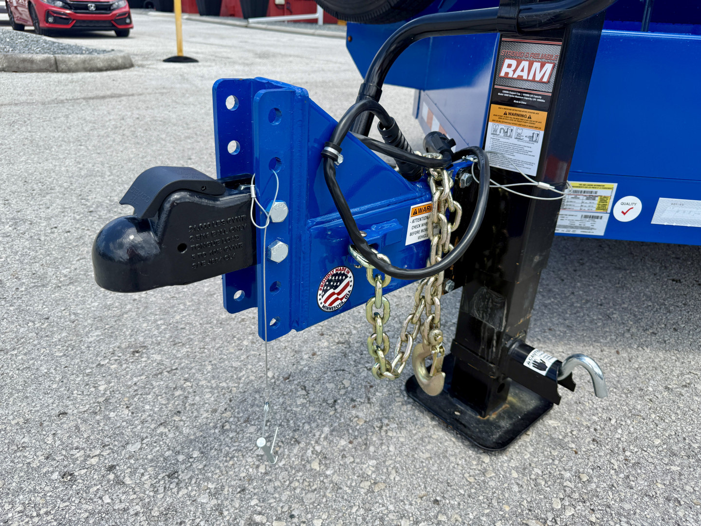 New 2026 Midsota 102 X 22 TBWB22 17.6K Tilt Equipment Trailer