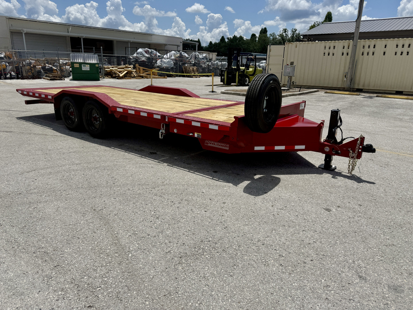 New 2026 Midsota 102 X 22 TBWB22 17.6K Tilt Equipment Trailer