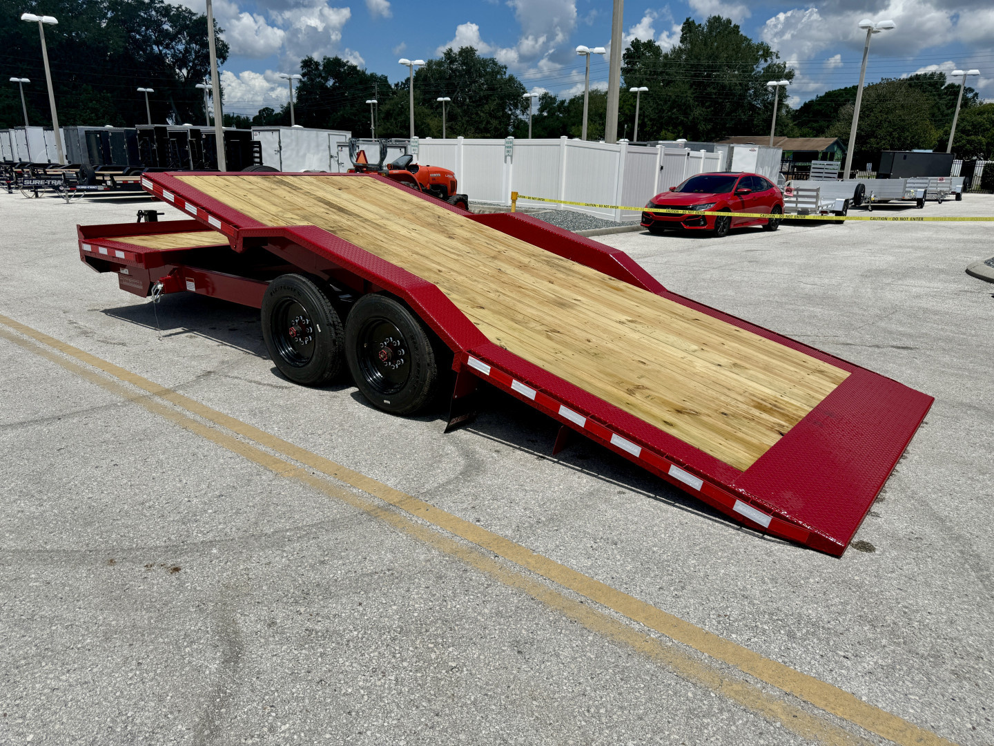 New 2026 Midsota 102 X 22 TBWB22 17.6K Tilt Equipment Trailer