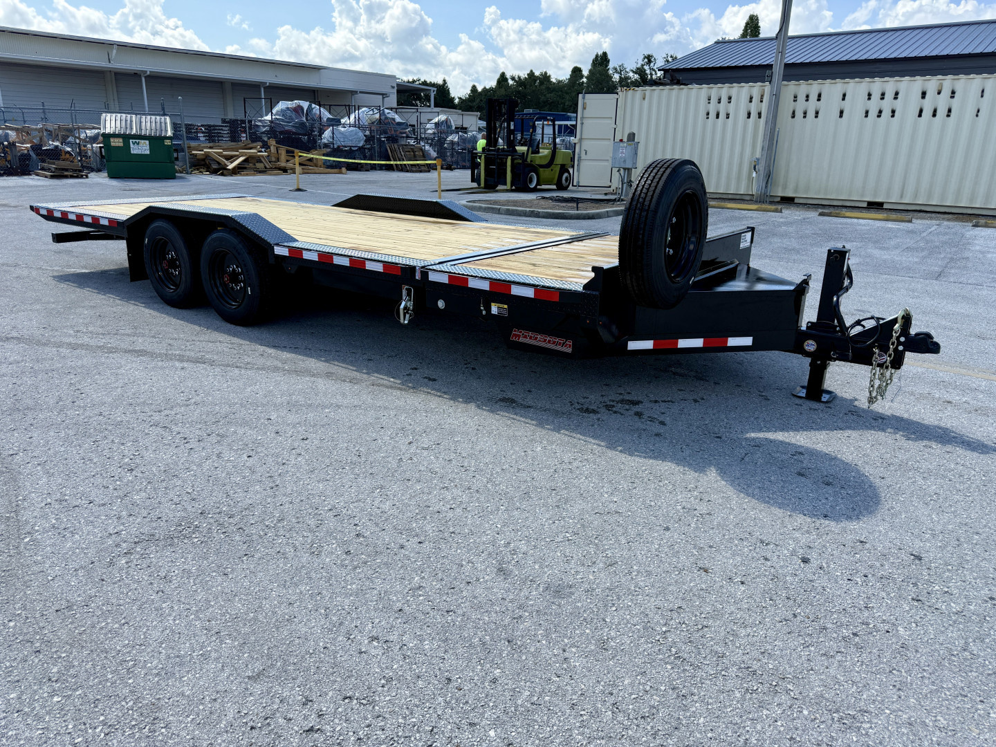 New 2026 Midsota 102 X 22 TBWB22 17.6K Tilt Equipment Trailer