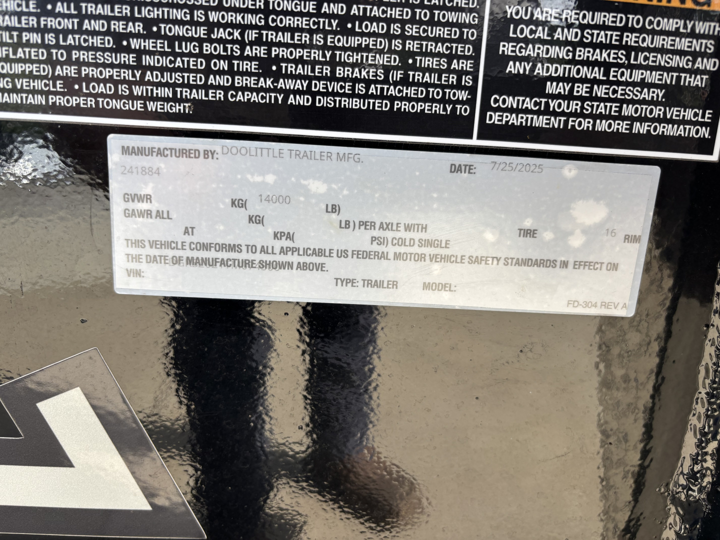 New 2026 Doolittle Trailers 82"x20 1/2' Half Tilt (EZ Loader GT) Equipment Hauler - 14,000# GVWR