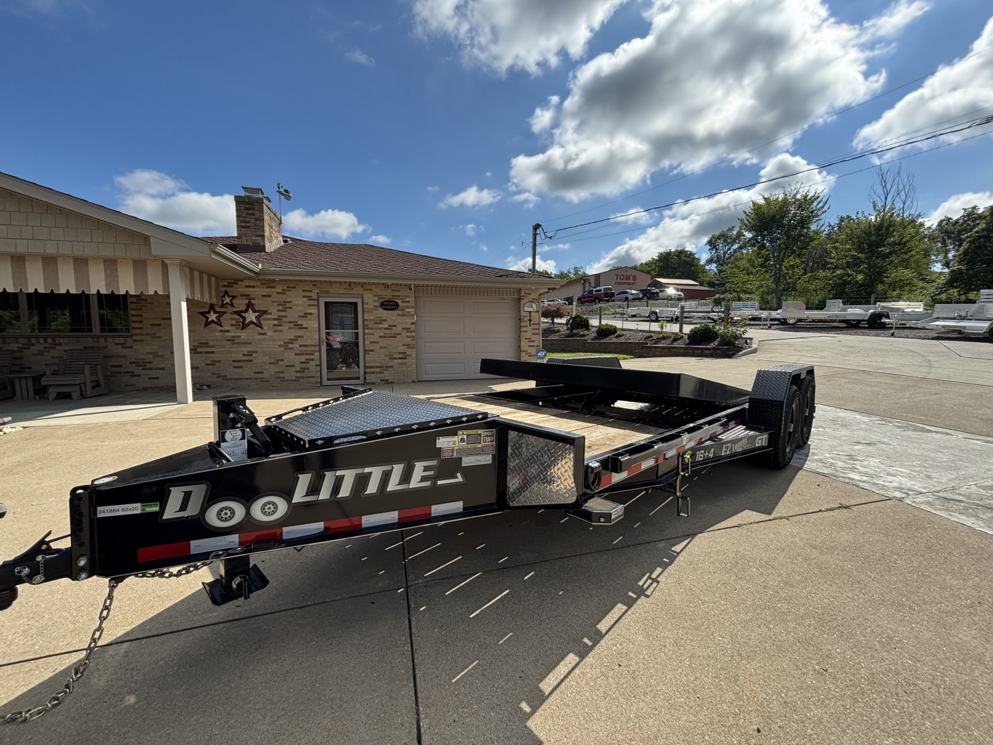 New 2026 Doolittle Trailers 82"x20 1/2' Half Tilt (EZ Loader GT) Equipment Hauler - 14,000# GVWR