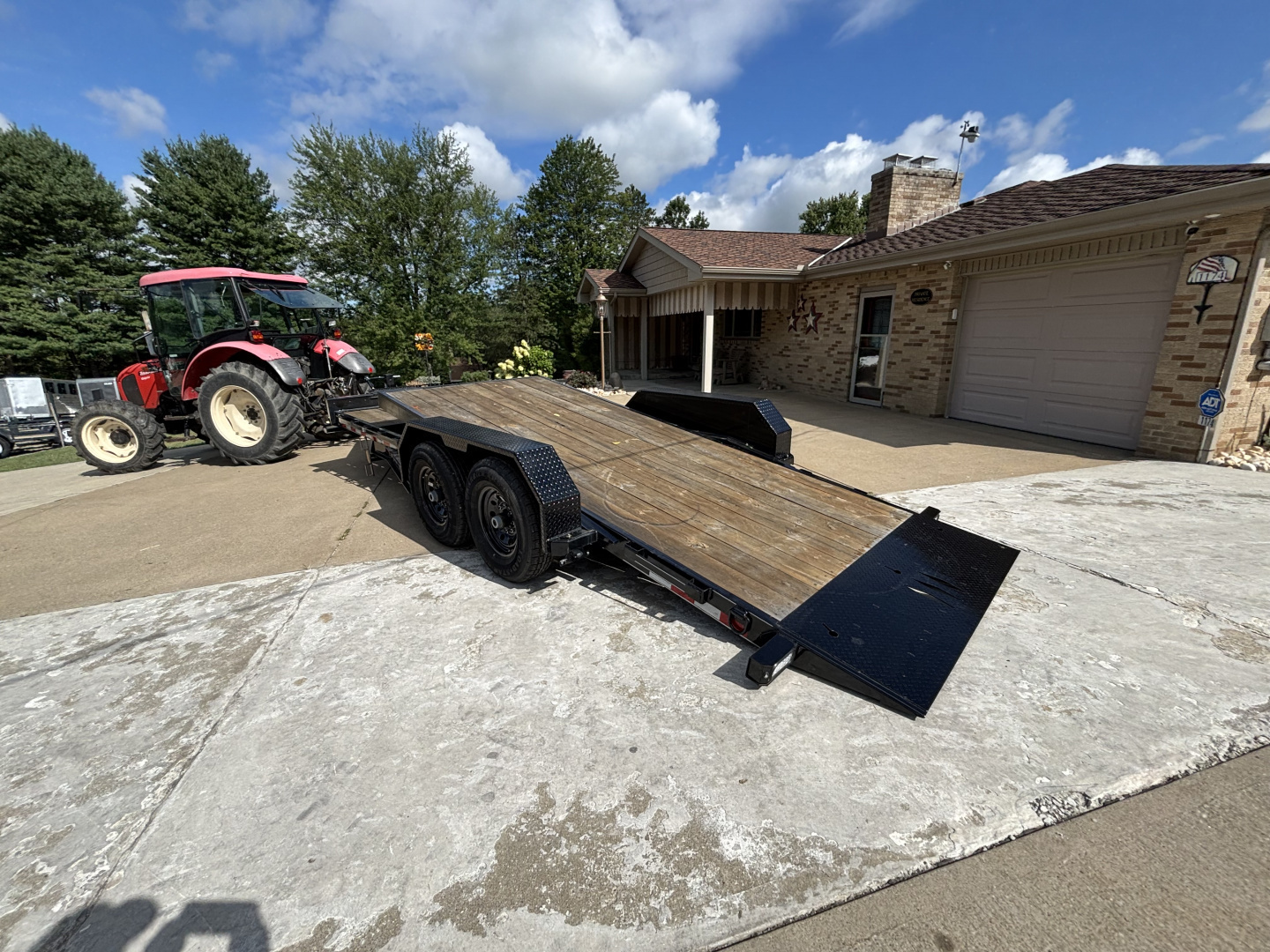 New 2026 Doolittle Trailers 82"x20 1/2' Half Tilt (EZ Loader GT) Equipment Hauler - 14,000# GVWR