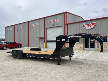 2026 PJ 83"x24' Gooseneck Equipment Tilt Trailer – T6