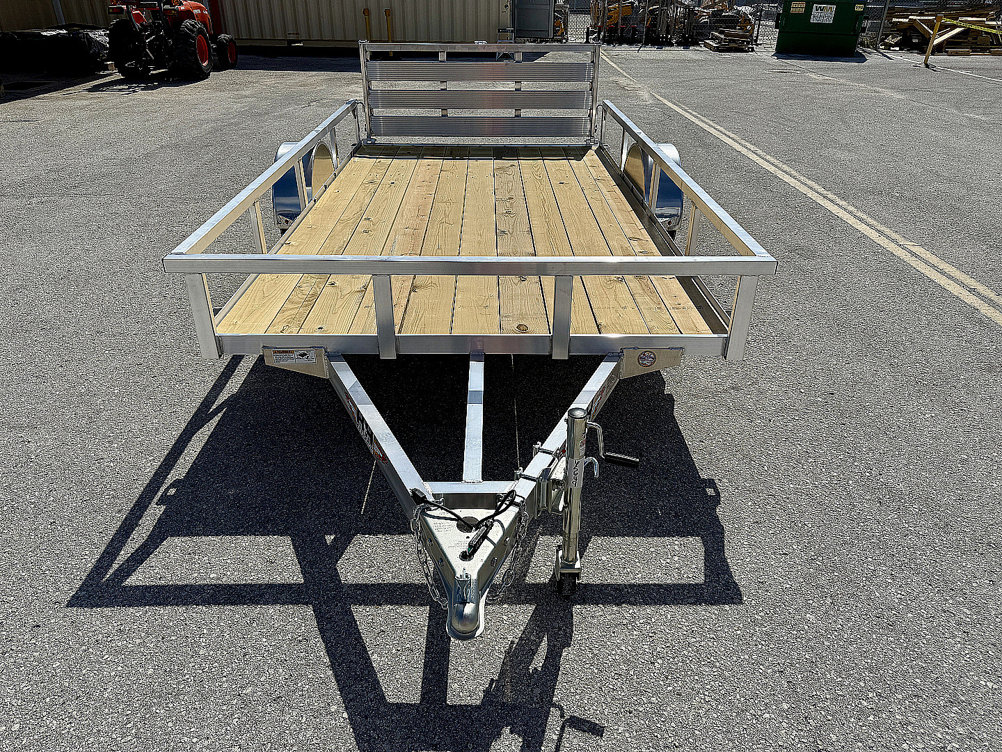 New 2026 H&H Trailers 76 X 12 Aluminum 3K Utility Trailer