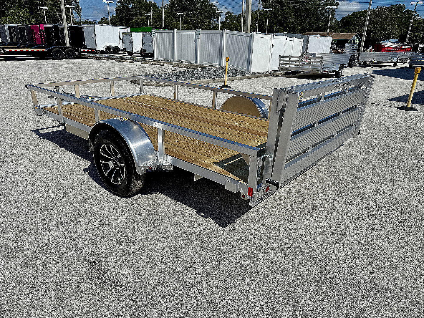 New 2026 H&H Trailers 76 X 12 Aluminum 3K Utility Trailer