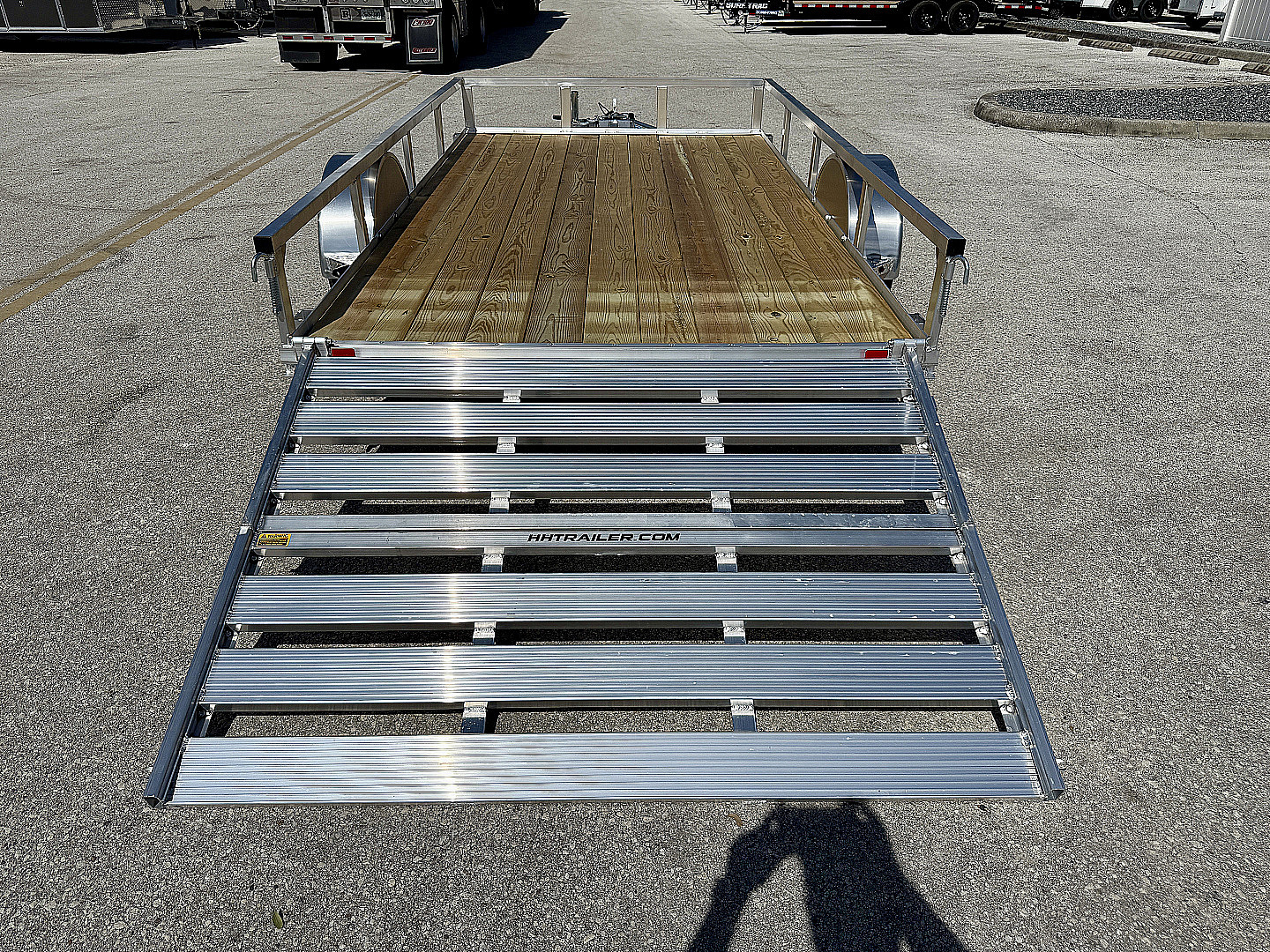 New 2026 H&H Trailers 76 X 12 Aluminum 3K Utility Trailer