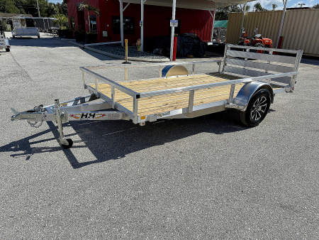 New 2026 H&H Trailers 76 X 12 Aluminum 3K Utility Trailer