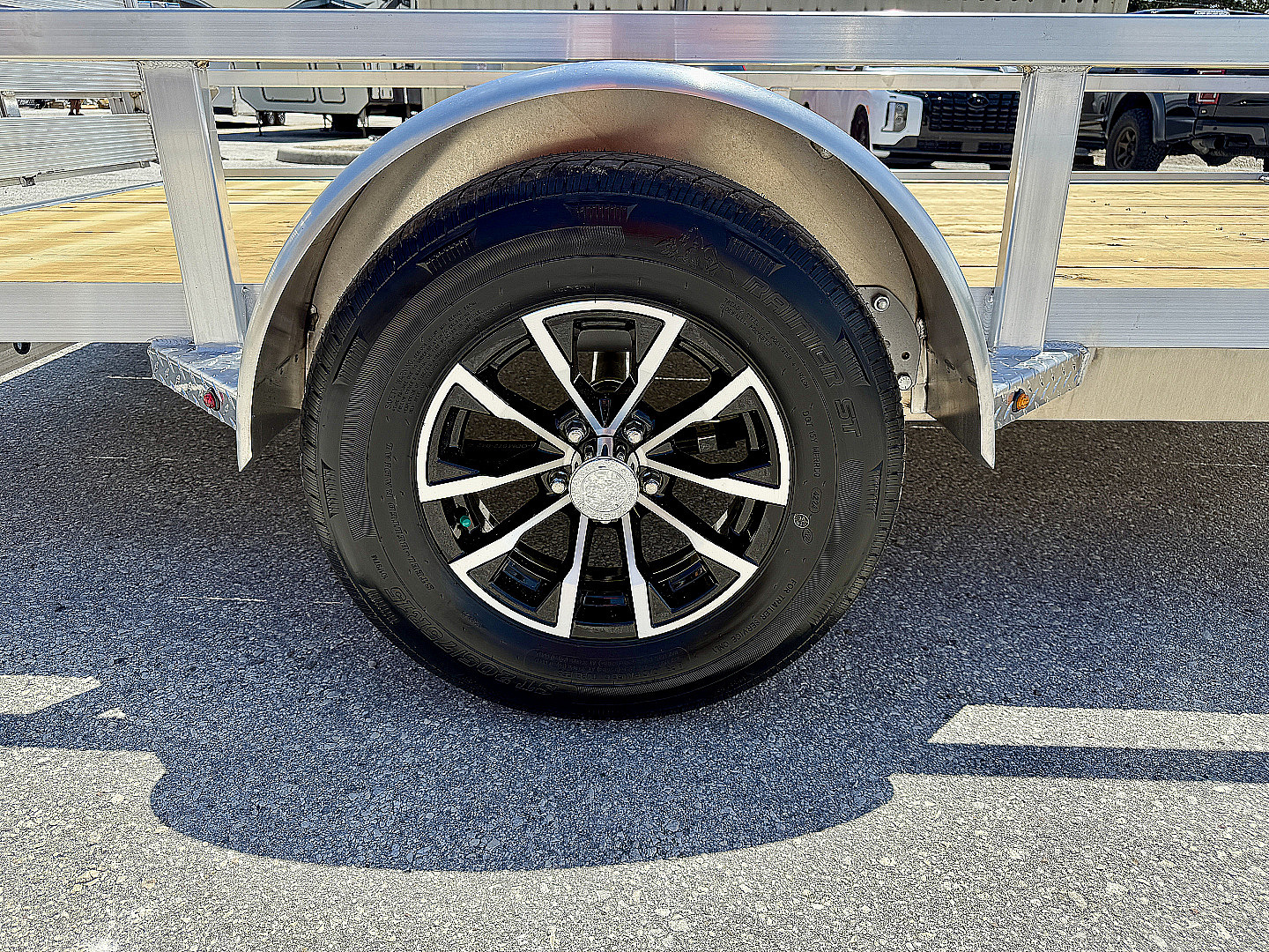 New 2026 H&H Trailers 82 X 12 Aluminum 3K Utility Trailer