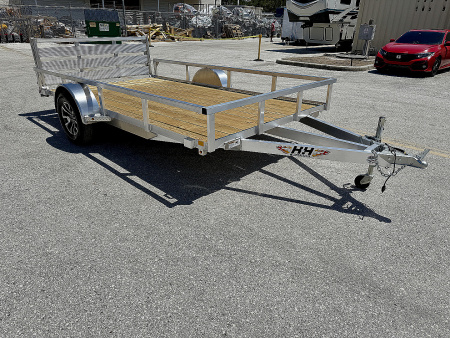New 2026 H&H Trailers 82 X 12 Aluminum 3K Utility Trailer