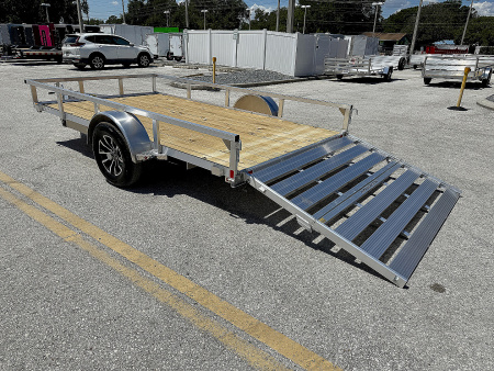 New 2026 H&H Trailers 82 X 12 Aluminum 3K Utility Trailer