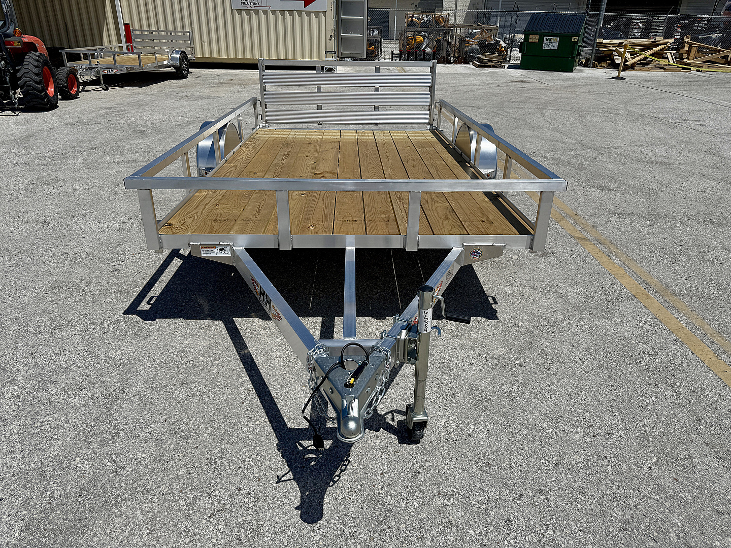 New 2026 H&H Trailers 82 X 12 Aluminum 3K Utility Trailer