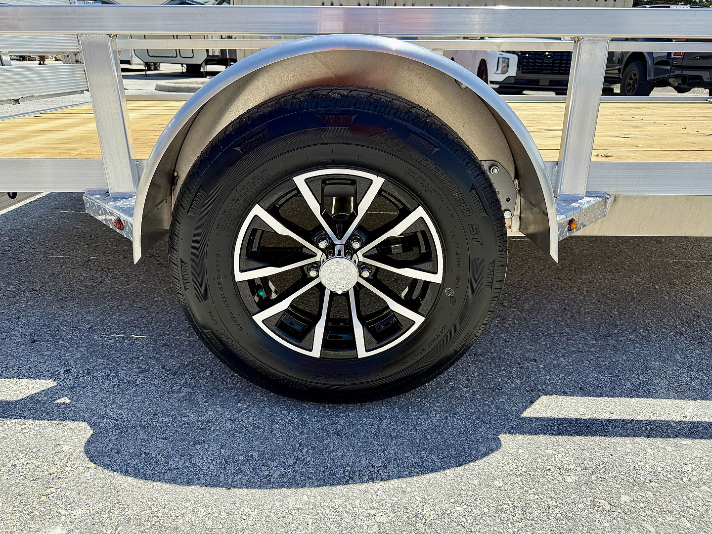 New 2026 H&H Trailers 82 X 12 Aluminum 3K Utility Trailer