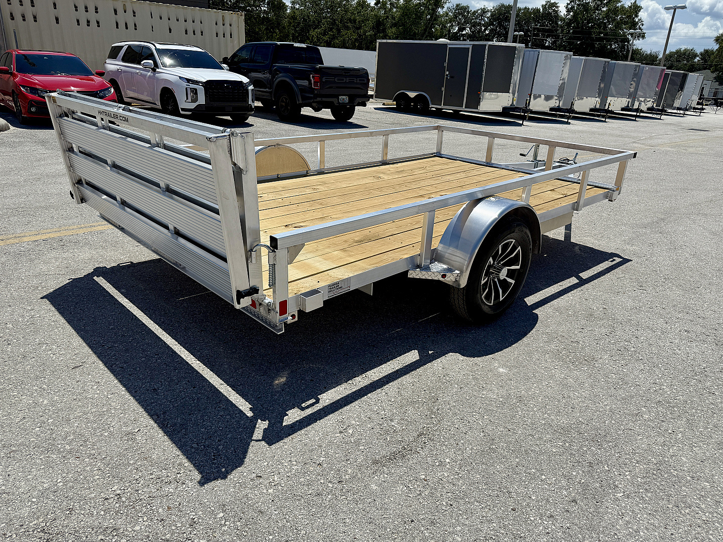 New 2026 H&H Trailers 82 X 12 Aluminum 3K Utility Trailer