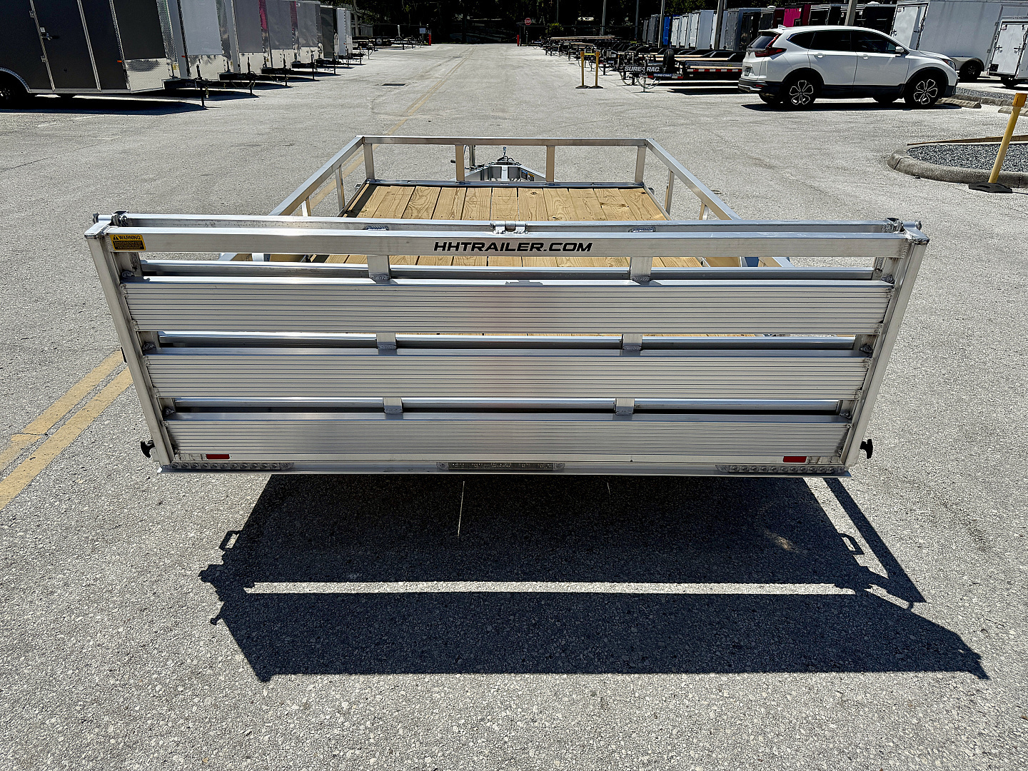 New 2026 H&H Trailers 82 X 12 Aluminum 3K Utility Trailer