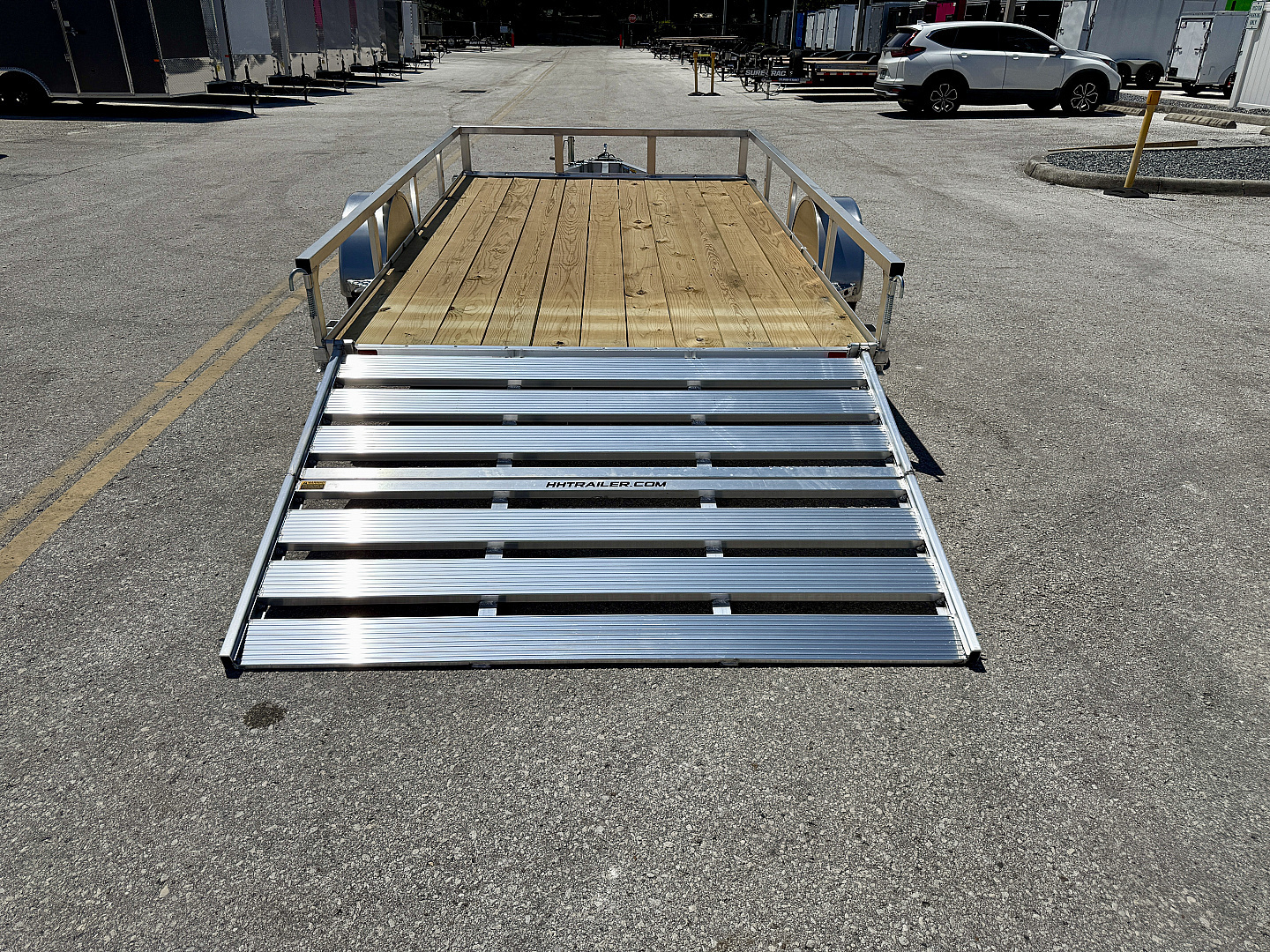 New 2026 H&H Trailers 82 X 12 Aluminum 3K Utility Trailer