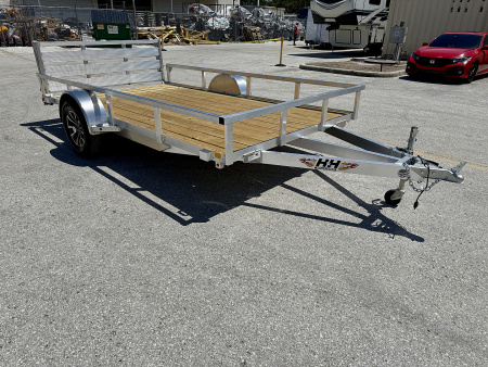New 2026 H&H Trailers 82 X 12 Aluminum 3K Utility Trailer