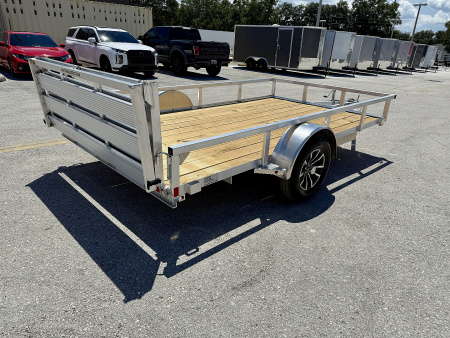 New 2026 H&H Trailers 82 X 12 Aluminum 3K Utility Trailer