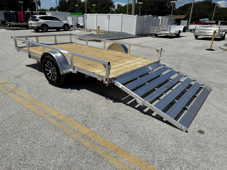 New 2026 H&H Trailers 82 X 12 Aluminum 3K Utility Trailer