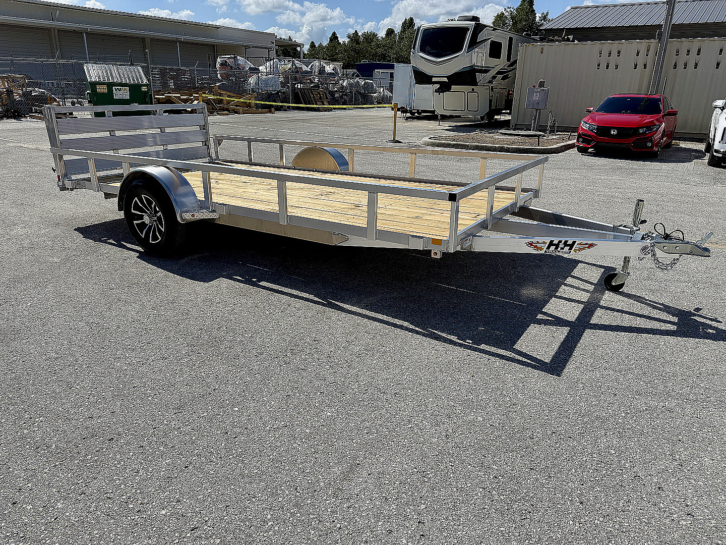 New 2026 H&H Trailers 82 x 14 Aluminum 3K Utility Trailer