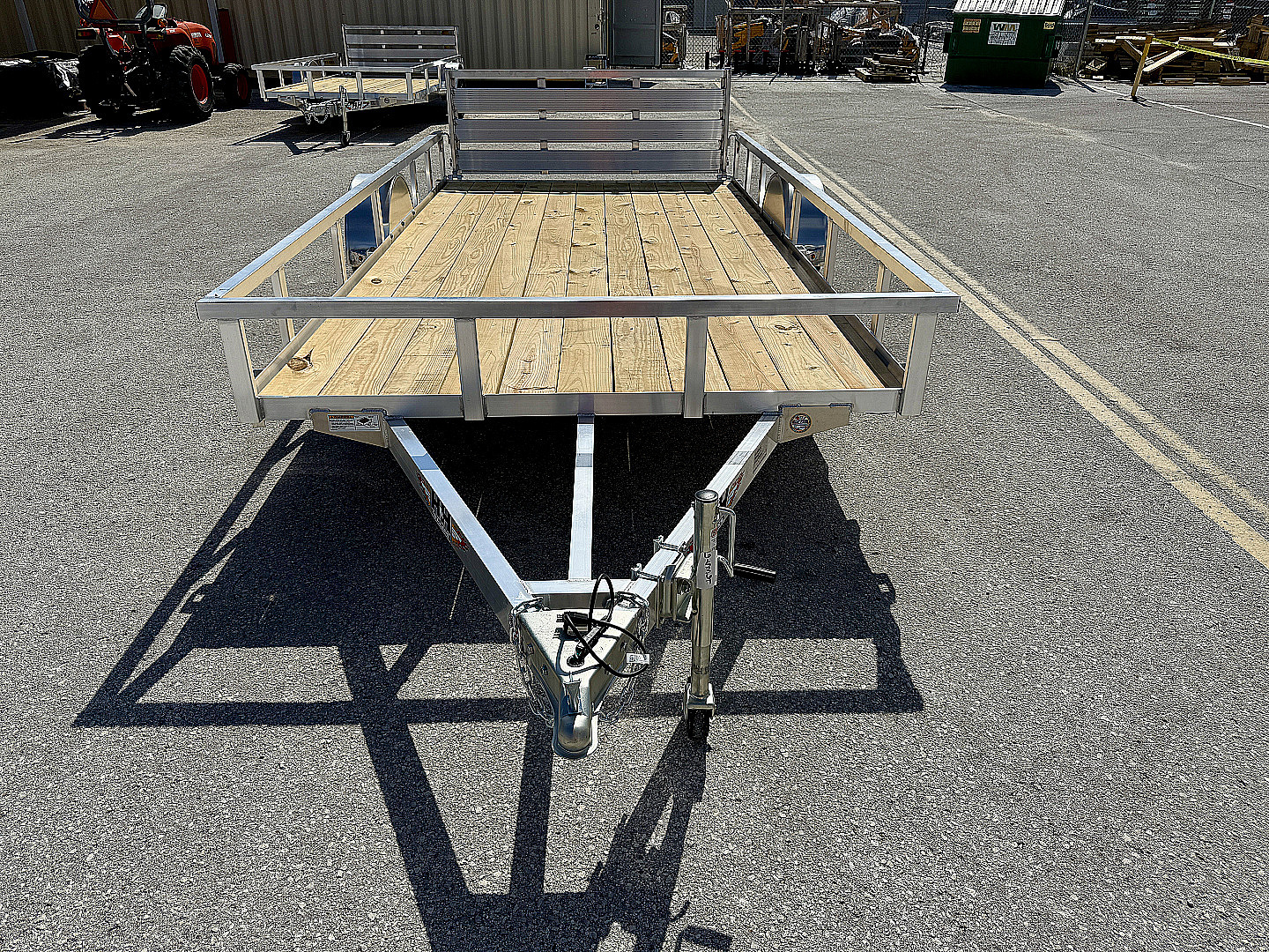 New 2026 H&H Trailers 82 x 14 Aluminum 3K Utility Trailer
