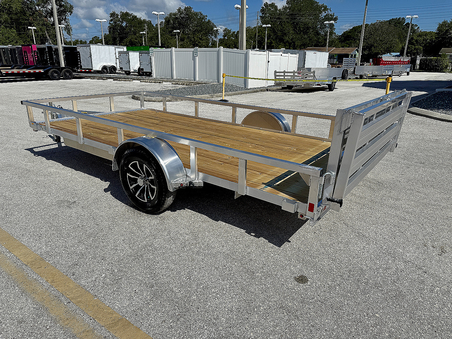 New 2026 H&H Trailers 82 x 14 Aluminum 3K Utility Trailer
