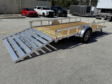 New 2026 H&H Trailers 82 x 14 Aluminum 3K Utility Trailer