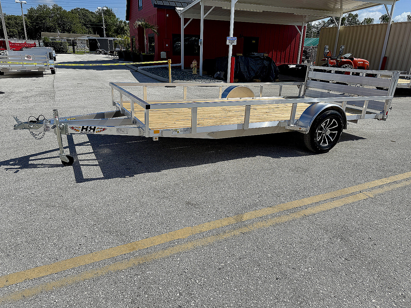New 2026 H&H Trailers 82 x 14 Aluminum 3K Utility Trailer