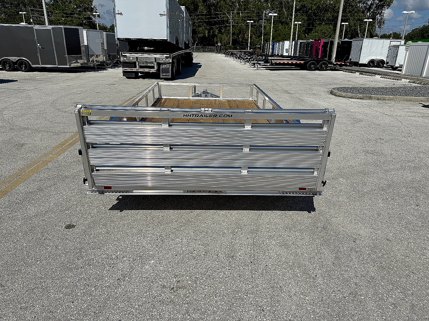 New 2026 H&H Trailers 82 x 14 Aluminum 3K Utility Trailer