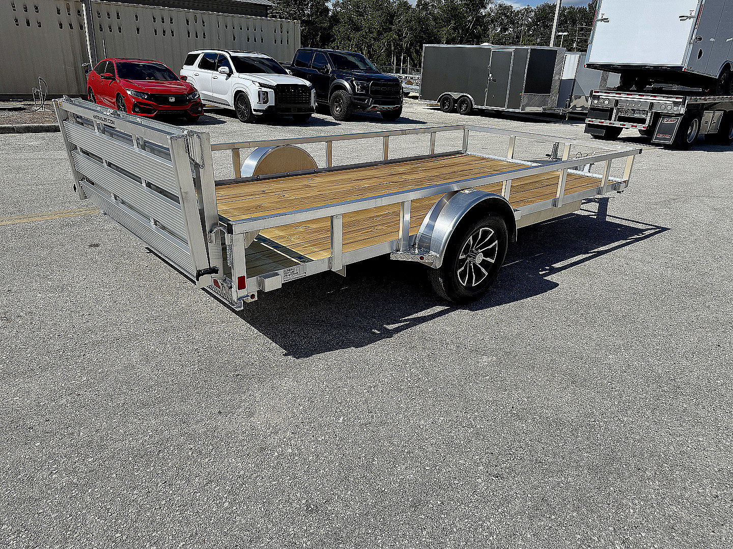 New 2026 H&H Trailers 82 x 14 Aluminum 3K Utility Trailer