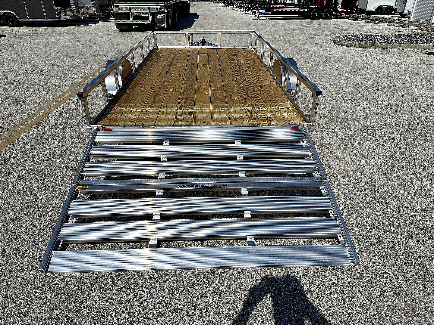 New 2026 H&H Trailers 82 x 14 Aluminum 3K Utility Trailer