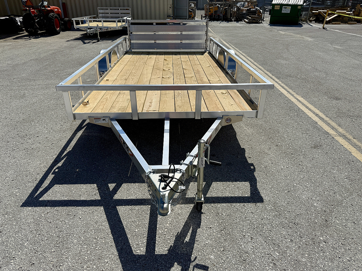 New 2026 H&H Trailers 82 X 14 Aluminum 3K Utility Trailer