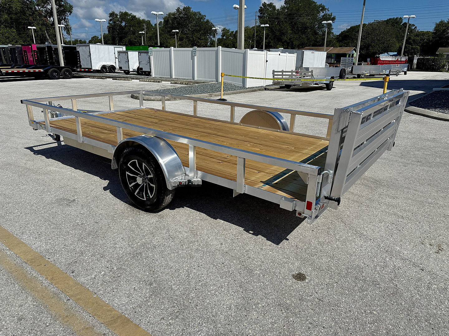 New 2026 H&H Trailers 82 X 14 Aluminum 3K Utility Trailer