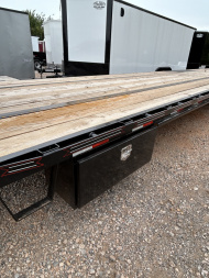 New 2025 Coffee Creek MFG GH 102”x36’ Dual Axle Deckover Trailer