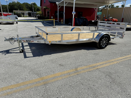 New 2026 H&H Trailers 82 X 14 Aluminum 3K Utility Trailer