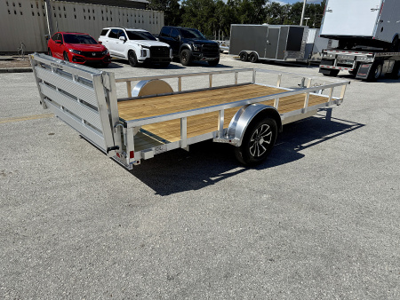 New 2026 H&H Trailers 82 X 14 Aluminum 3K Utility Trailer