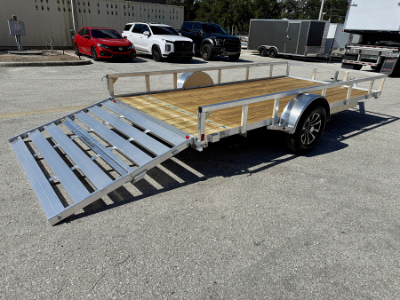 New 2026 H&H Trailers 82 X 14 Aluminum 3K Utility Trailer