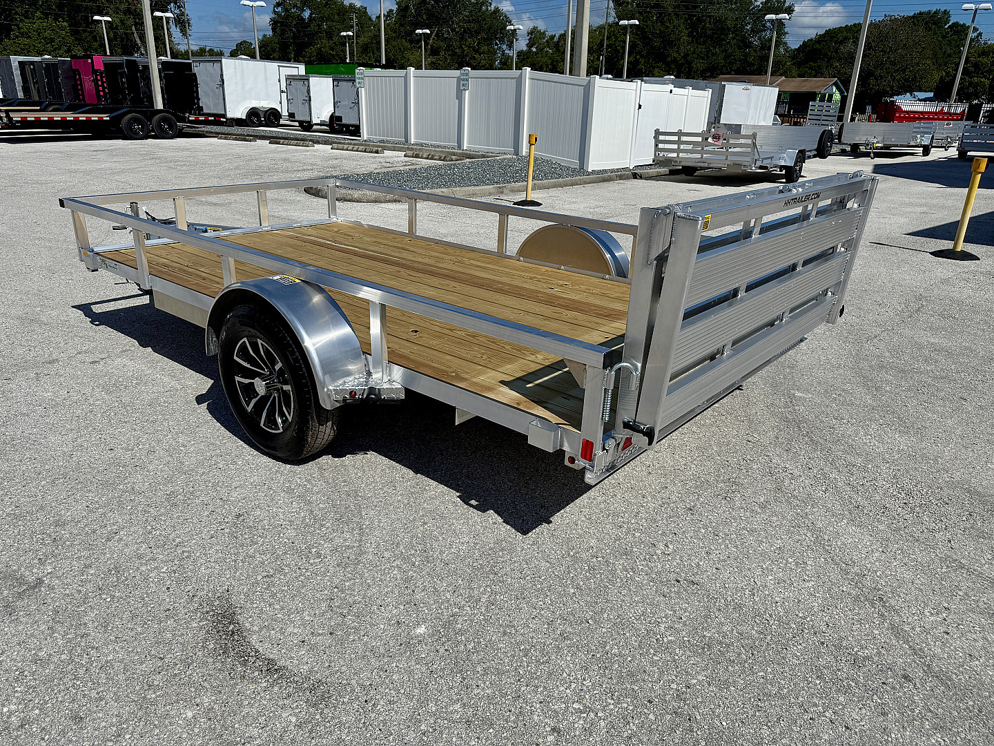 New 2026 H&H Trailers 76 X 12 Aluminum 3K Utility Trailer