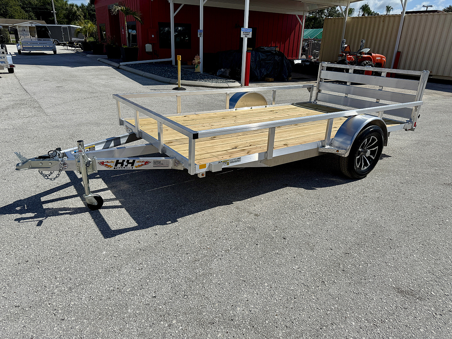 New 2026 H&H Trailers 76 x 12 Aluminum 3K Utility Trailer