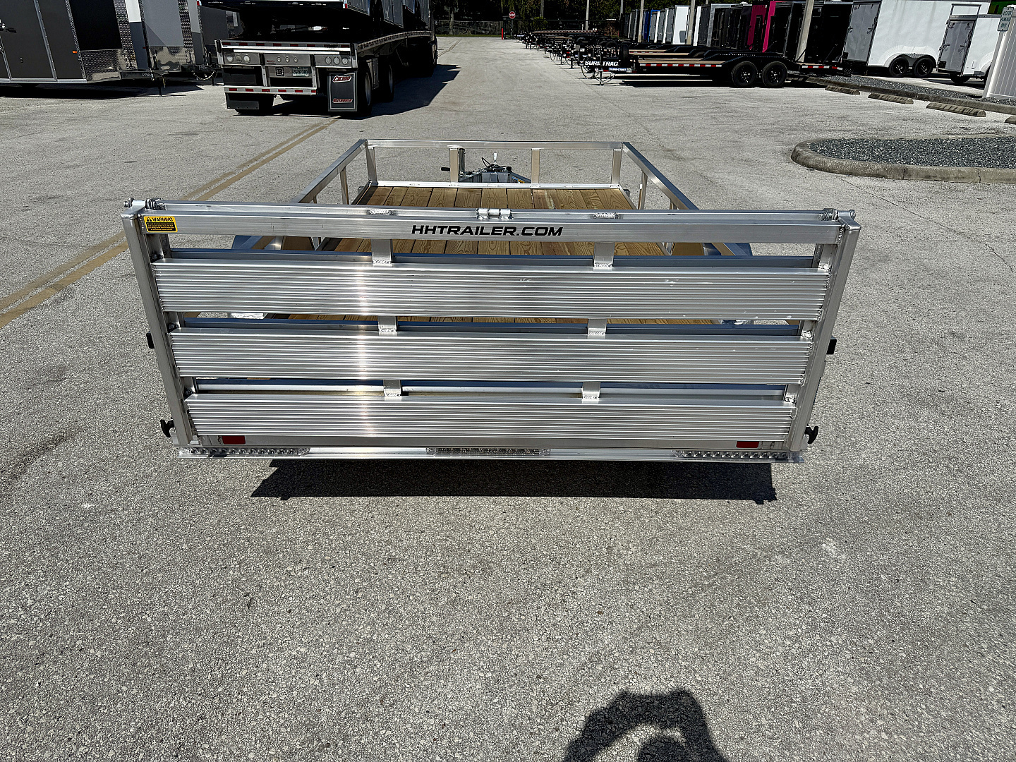 New 2026 H&H Trailers 76 x 12 Aluminum 3K Utility Trailer