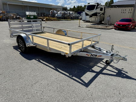 New 2026 H&H Trailers 76 x 12 Aluminum 3K Utility Trailer