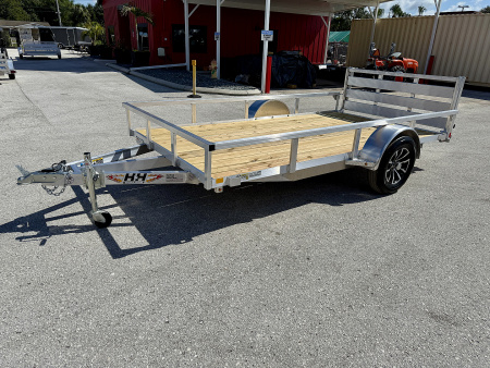 New 2026 H&H Trailers 76 x 12 Aluminum 3K Utility Trailer