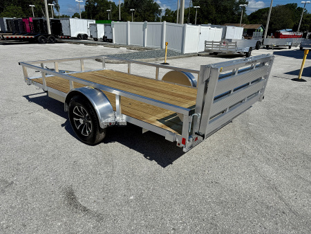 New 2026 H&H Trailers 76 x 12 Aluminum 3K Utility Trailer