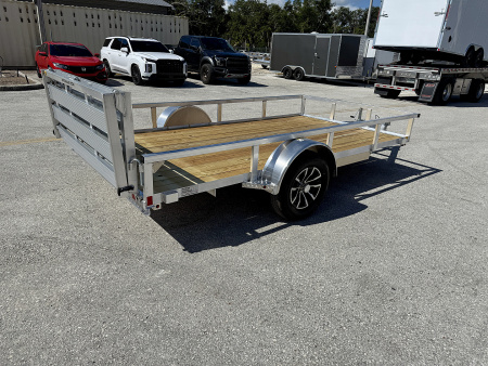 New 2026 H&H Trailers 76 x 12 Aluminum 3K Utility Trailer