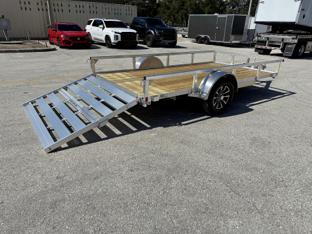 New 2026 H&H Trailers 76 x 12 Aluminum 3K Utility Trailer