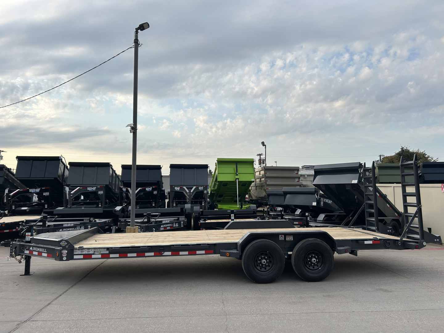 New 2026 Iron Bull EWB 22'x83" 14K Equipment Trailer