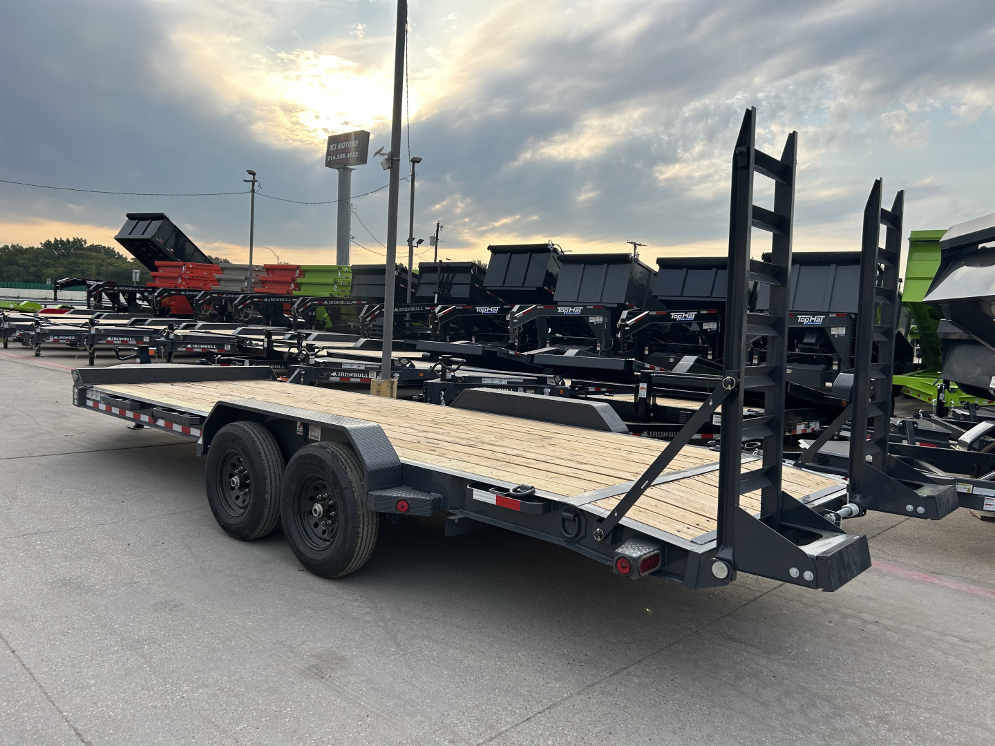 New 2026 Iron Bull EWB 22'x83" 14K Equipment Trailer