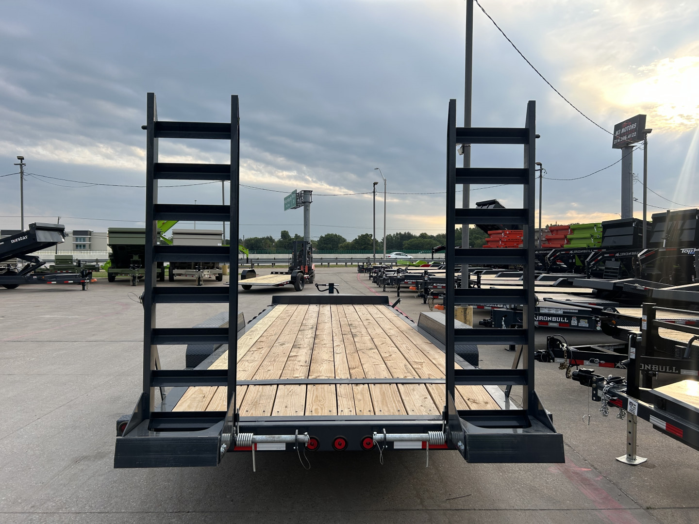 New 2026 Iron Bull EWB 22'x83" 14K Equipment Trailer