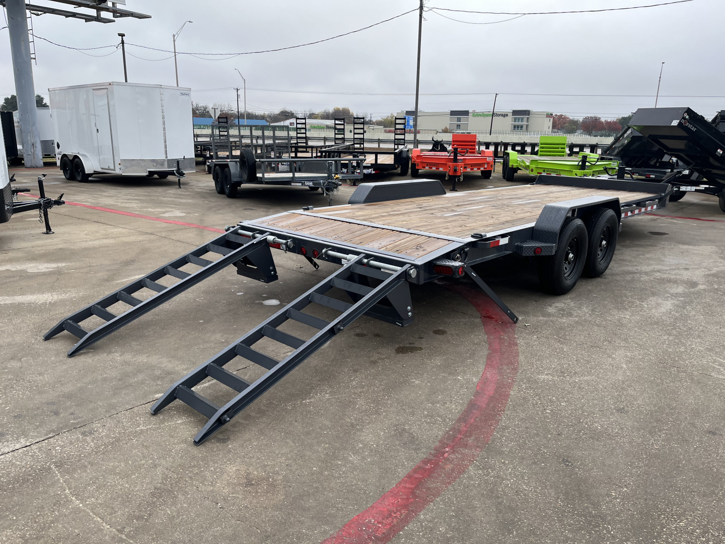 New 2026 Iron Bull 83”x22’ EWB Equipment Trailer