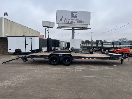 New 2026 Iron Bull 83”x22’ EWB Equipment Trailer